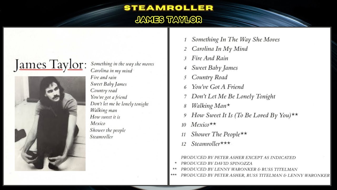 Steamroller - James Taylor
