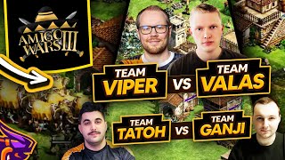 TheViper team vs Valas Team in Amigos War 3 | TaToH vs Ganji after it!!! AND ALOT MORE!!!