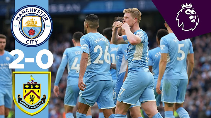 Man City Highlights! | City 2-0 Burnley | Bernardo Silva, Kevin De Bruyne | Premier League
