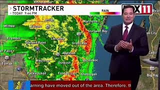 WLUK FOX 11 Severe Weather Coverage May 21, 2024