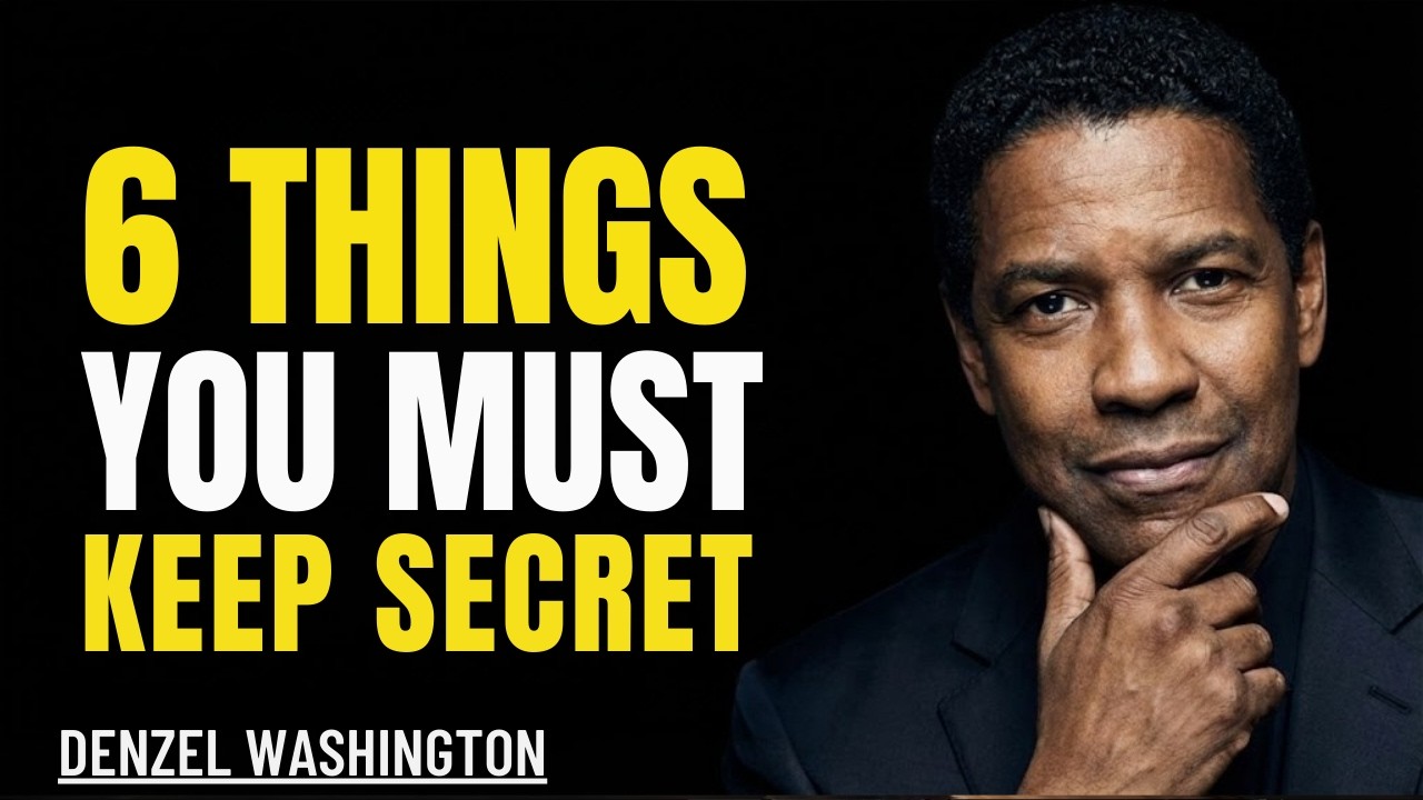 6 Things You Must Keep SECRET to Succeed in Life | Powerful Motivational Speech