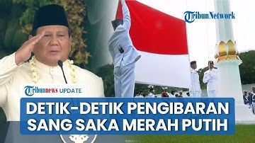[FULL] Detik-detik Pengibaran Sang Saka Merah Putih dalam HUT ke-80 RI di Istana Negara Merdeka