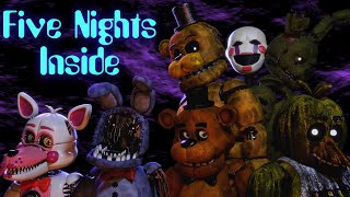 FNaF-SFM | Rockit Gaming-Five Nights Inside | ft. Akakabu