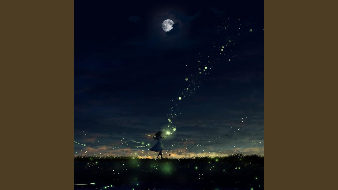 夜、萤火虫和你