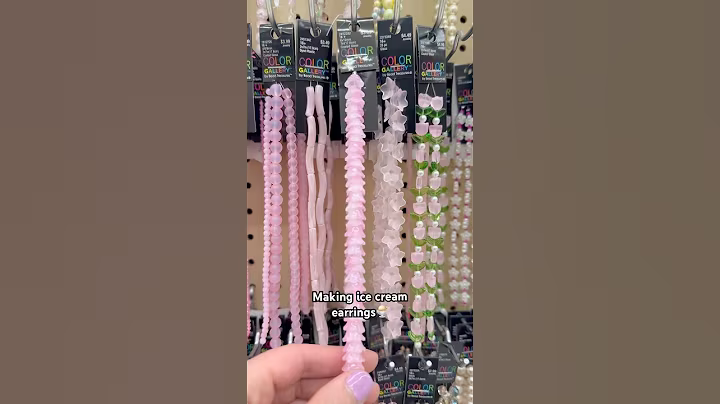 DIY ice cream earrings🍨🍦 #icecream #jewelrymaking #tutorial #diyearrings #diyjewelry