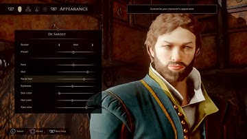 GreedFall - Intro and Character Customization