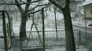27.01.2009 - Snow And Snowing In Slovenia, 1. Part