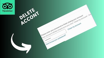 how to delete tripadvisor account