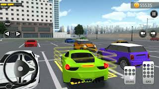 Ferrari 488 City Drive & Perfect Parking | Parking Frenzy 2.0 3D Gameplay (Android/iOS) screenshot 4