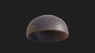 Scanned model Delfy - plate