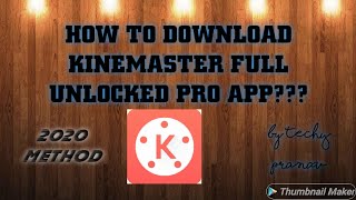 HOW TO DOWNLOAD KINEMASTER PRO FOR FREE!!! 2020 TRICK...BEST VIDEO EDITOR screenshot 3