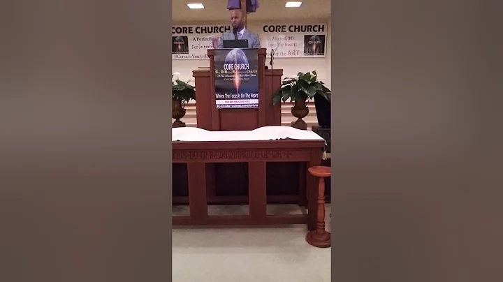 Pastor Terrance Bulger (part 1) @ CORE Church in P...