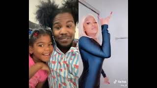 Reacting to my wife @mikeilaj with our daughter #shorts #family #couple #tiktok