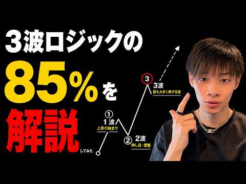 【3波ロジックの85％を解説してみた】今までの総復習動画です。