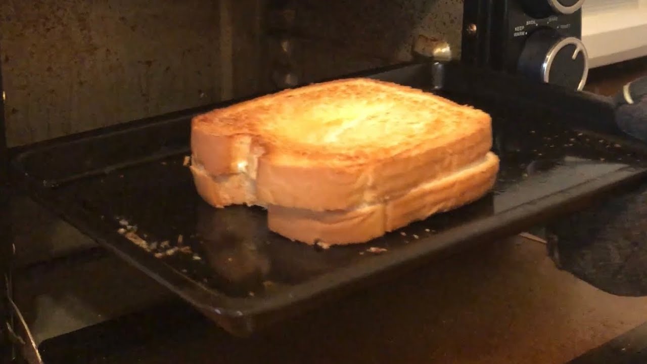 Toaster Oven Grilled Cheese Sandwich - The Short Order Cook