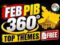 BPSC 72nd Prelims 2026 | February Current Affairs | PIB 360° Top Themes | Must Watch 🔥 #bpsc