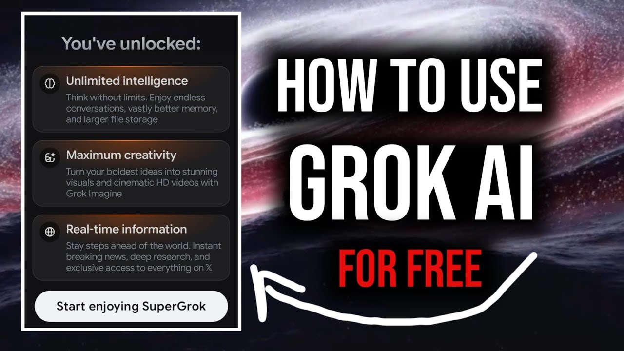 Unlock Grok AI for FREE – Unlimited Intelligence, Creativity & Real ...
