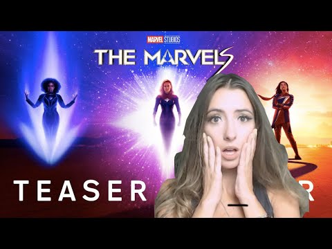 THE MARVELS TRAILER REACTION!! Marvel Studios' Teaser | Trailer Breakdown