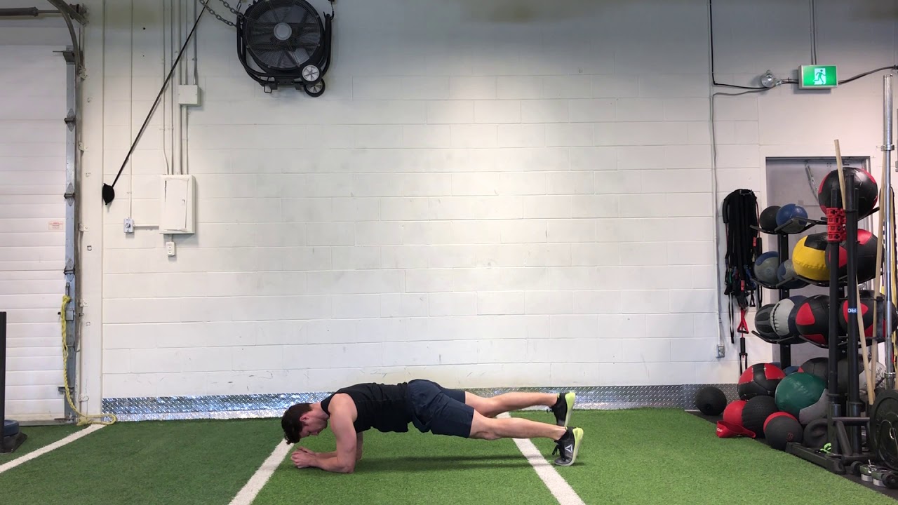 Plank Alternating Leg Lifts - YouTube