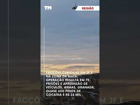Facções cariocas em JF e na Zona da Mata