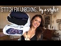 STITCH FIX unboxing by a STYLIST.... SPRING 2020 Preview || DATE Night + ELEVATED Casual Vibes