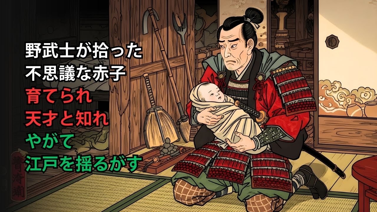 野武士が拾い育てた天才赤子…江戸の世を揺るがした数奇な運命