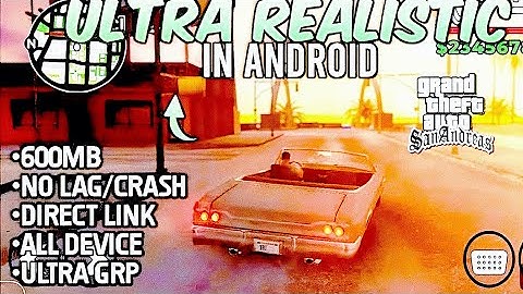 😱 GTA SA in REAL LIFE! | ULTRA GRAPHICS MOD PACK | 4K Visuals