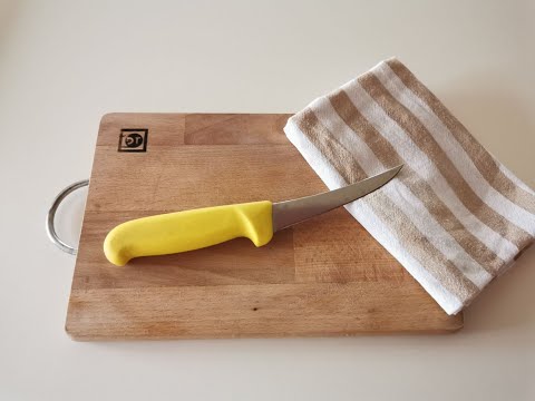 Boning knife sharpening
