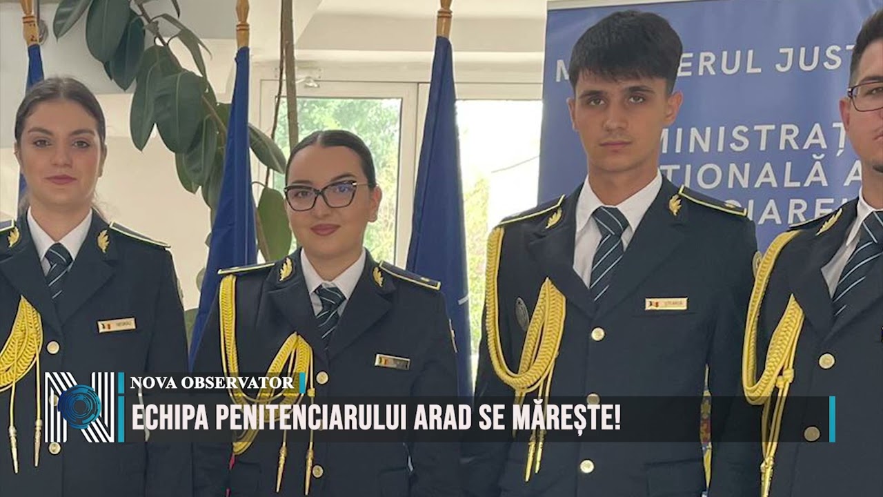 Echipa Penitenciarului Arad se mărește!