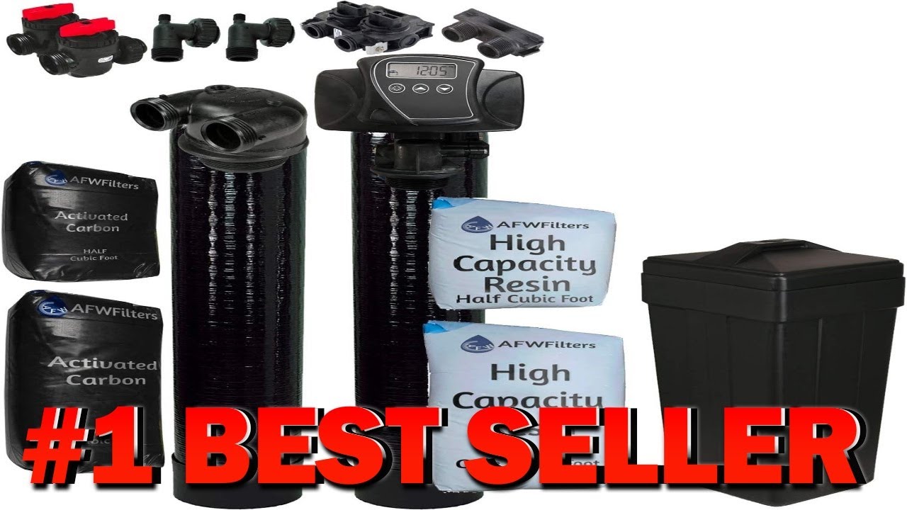 AFW Filters Built Fleck 5600SXT 48 000 Grain Water Softener with Upflow Carbon - B07GR9YVNB