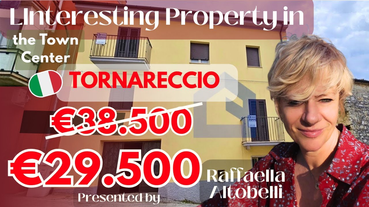 ✨ Charming Property for Sale in Tornareccio, Abruzzo — A Hidden Gem! ✨