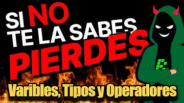 TEST de EJERCICIOS sobre VARIABLES, TIPOS y OPERADORES en PYTHON | Si NO te la sabes, PIERDES