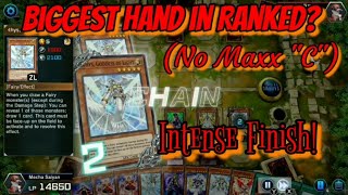The Most Cards Drawn In 1 Turn Yu-Gi-Oh Master Duel Ranked (Intense Ending)