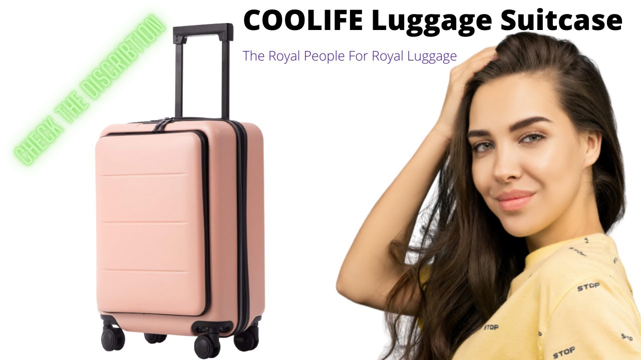 COOLIFE Luggage Suitcase