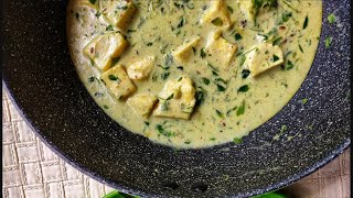 Malai Methi Paneer recipe | Jain Recipe | No Onion No Garlic malai gravy