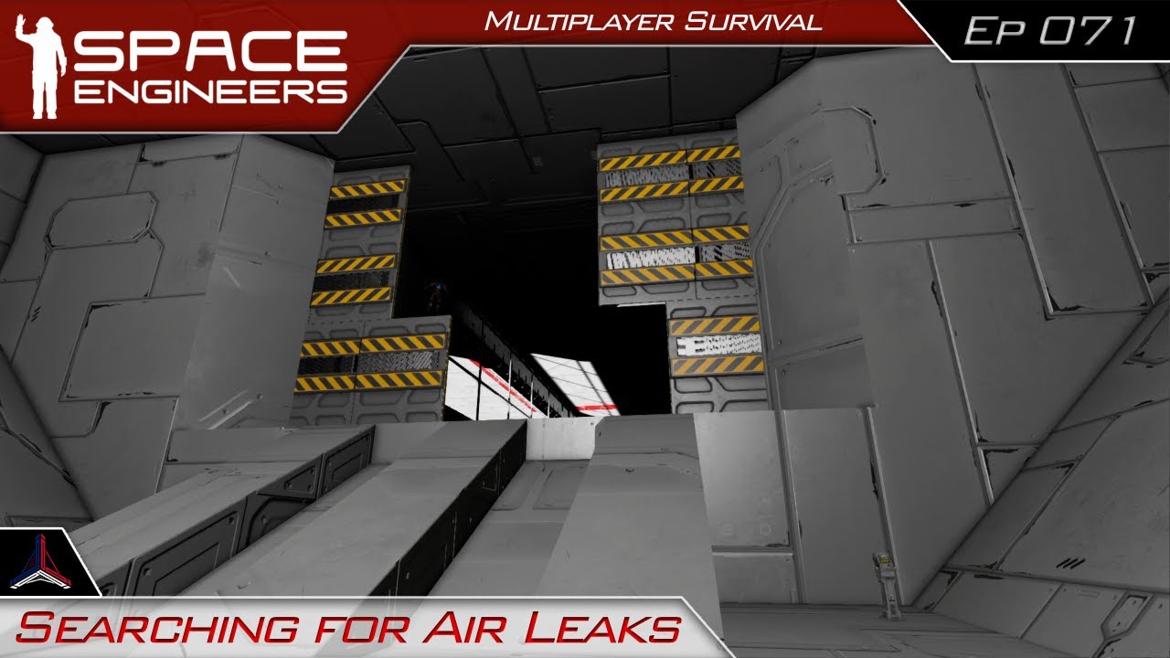 Searching for Air Leaks | Space Engineers Survival - Modded Multiplayer ...