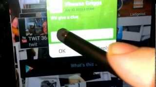 TEXTPLUS APP AND LEATHER CASE ON NEXUS 7 screenshot 2