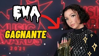 Eva à remporté le prix aux nrj musics awards