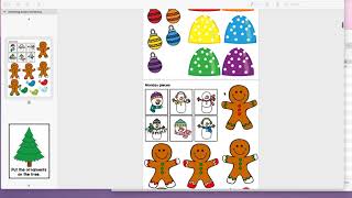 Easy Matching Weekly Workbooks - Christmas Edition