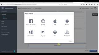 Facebook Canvas App Setup