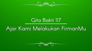 GB 117 AJAR KAMI MELAKUKAN FIRMANMU