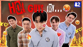 Tongue Twister with Handsome Guys From All Around the World   | Hot Guys Try Tongue Twister | WONHO