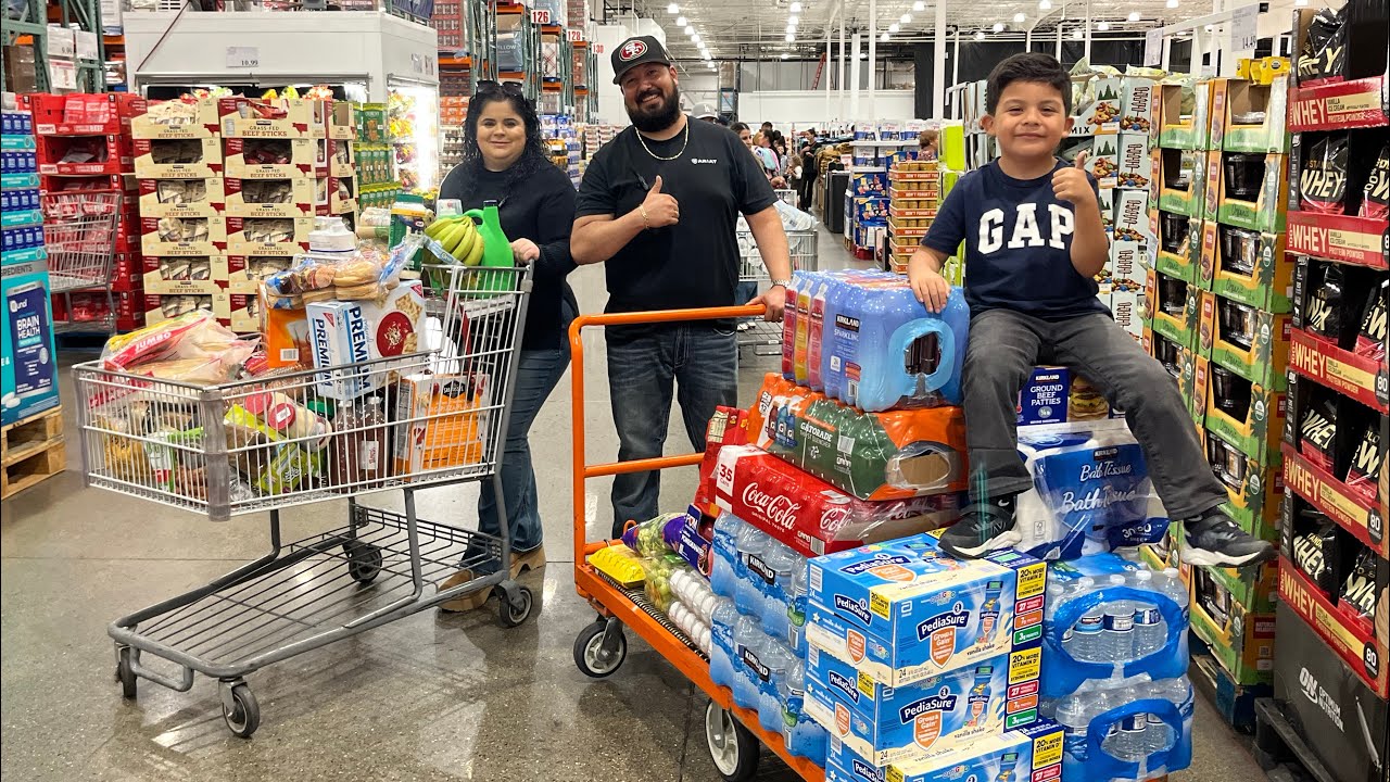 LES MUESTRO LO QUE COMPRAMOS DE MANDADO PARA MI FAMILIA EN COSTCO