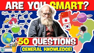 50 General Knowledge Questions 🧠🤯 | Random Quizzes