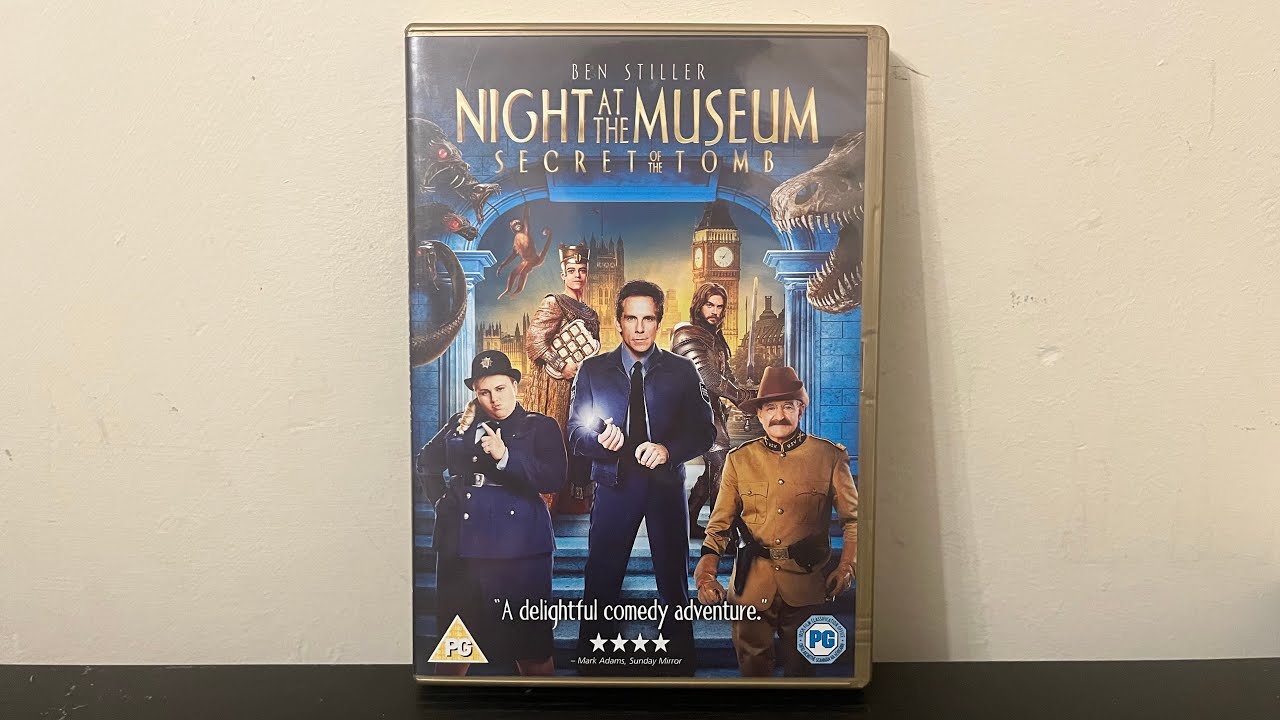 Night At The Museum 3: Secret Of The Tomb (UK) DVD Unboxing - 20th ...