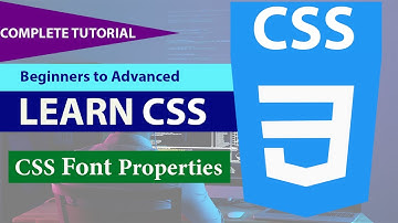 CSS Font Tutorial in (Hindi/Urdu)