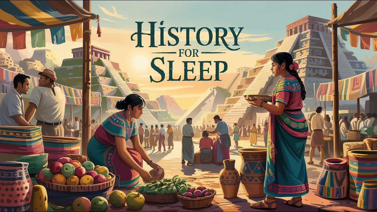 Why You Wouldn’t Last a Day in an Aztec Marketplace | History For Sleep Why You Wouldn’t Last a Day in an Aztec Marketplace | History For Sleep
