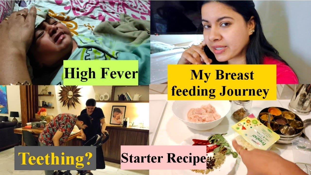Exclusive BREAST FEEDING k liye kya follow Kiya 4 months old baby TEETHING YouTube