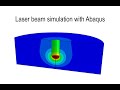 Laser cutting with Abaqus