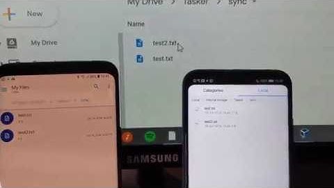 Tasker - Sync Folders Between Devices